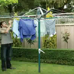 Outdoors Rotary Clothes Line